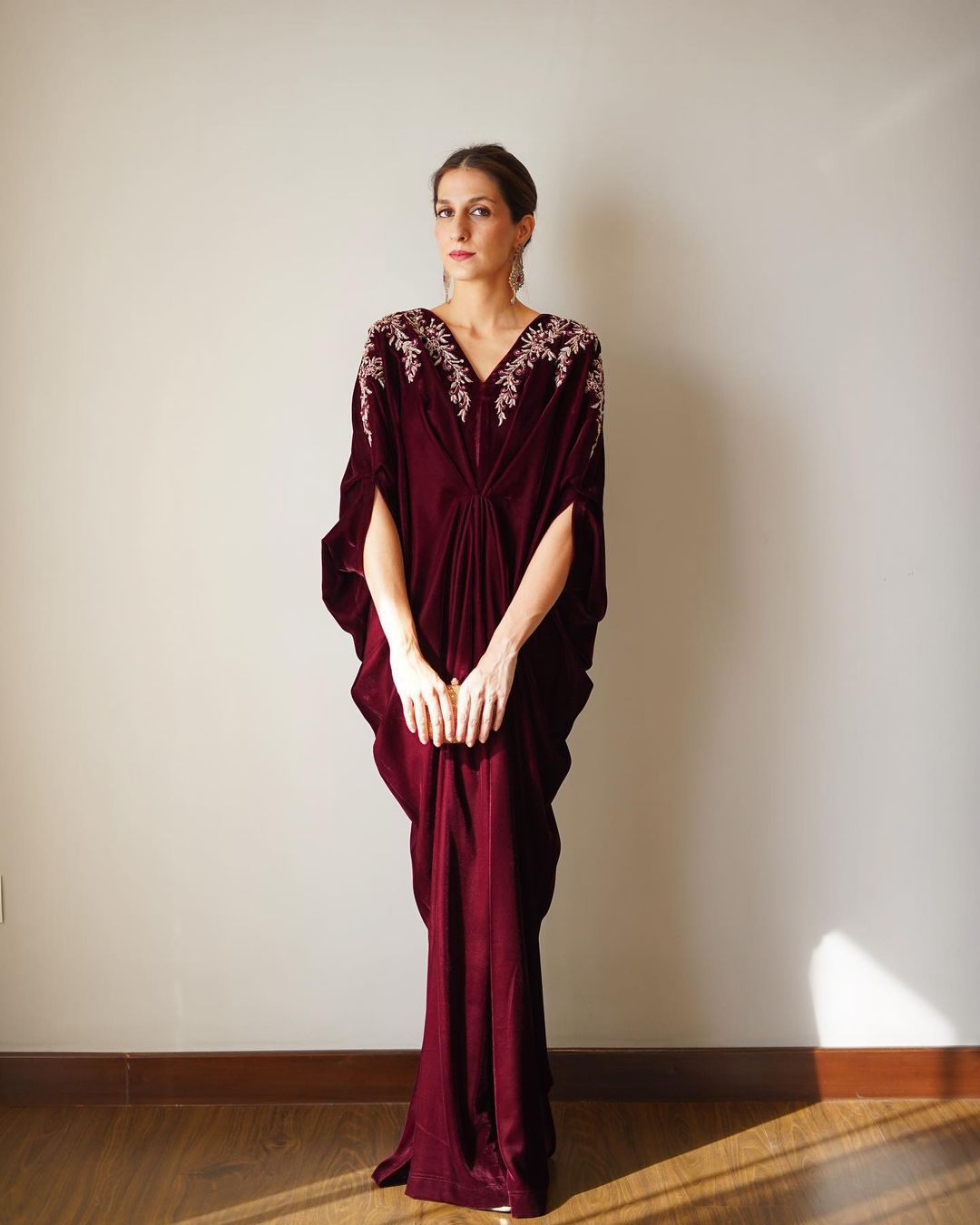 Regalia Velvet Kaftan-Semi Formal'24