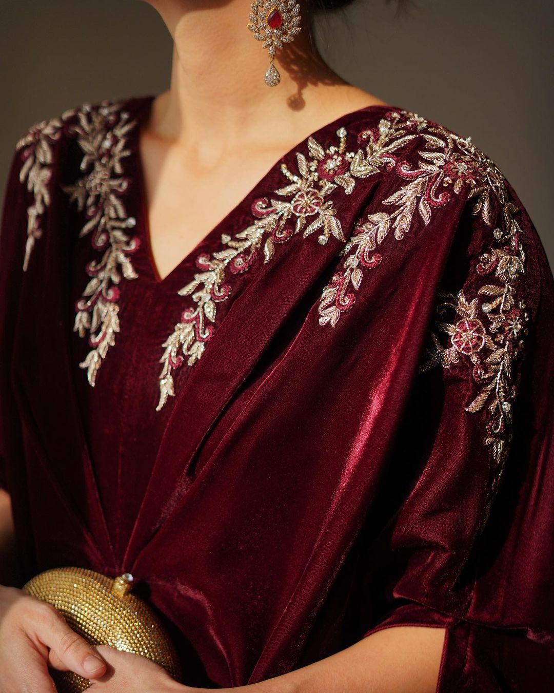 Regalia Velvet Kaftan-Semi Formal'24