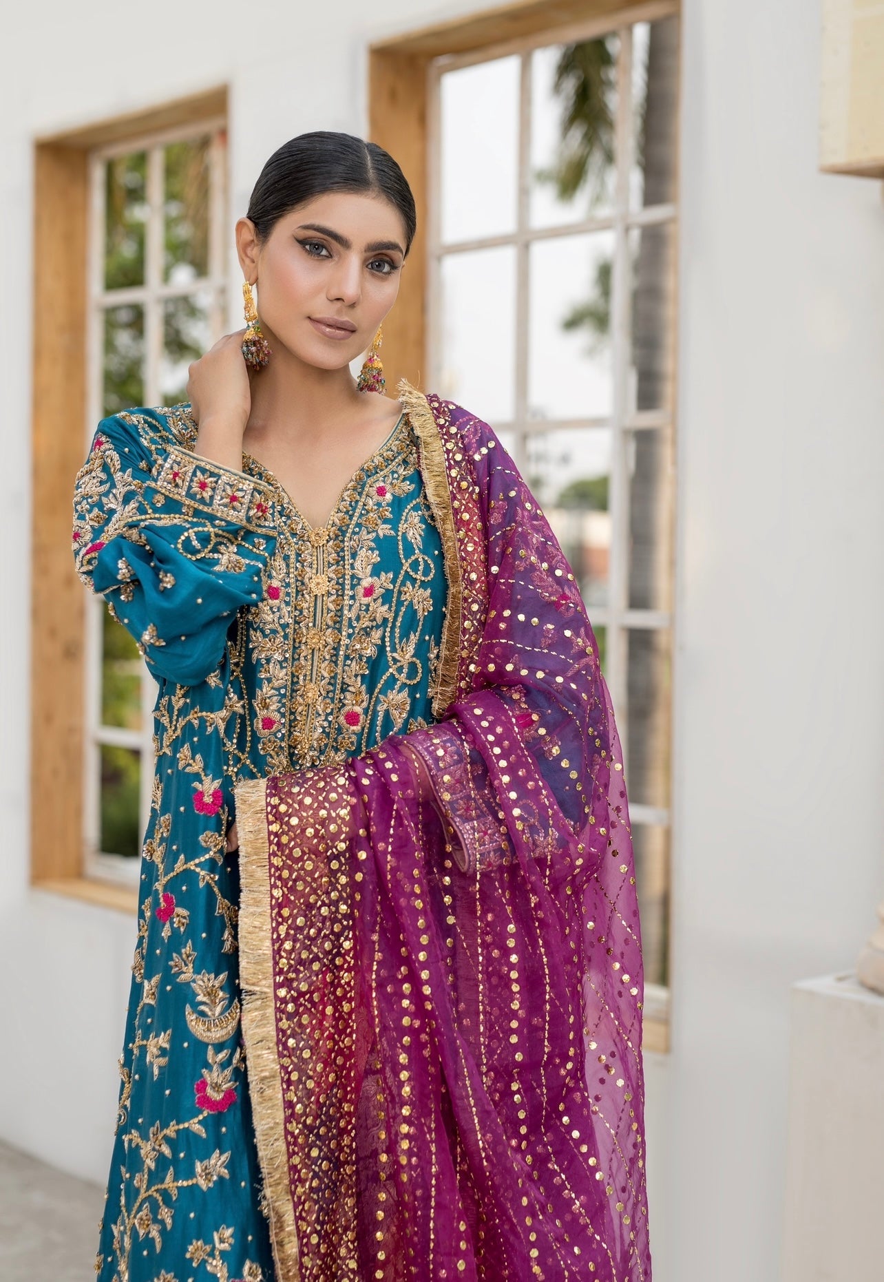 Froza - Festive Edit'24 (Dupatta) - Alizay Saad