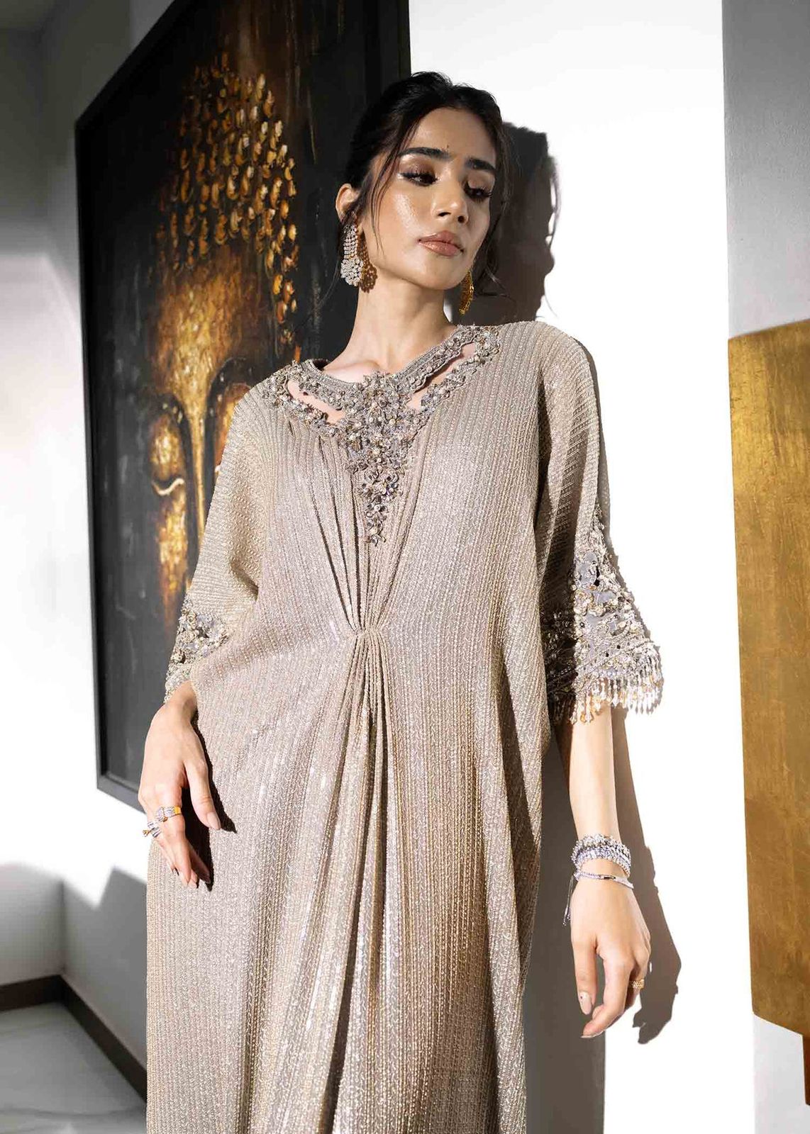 Haseen Regalia Kaftan by Alizay Saad - Alizay Saad